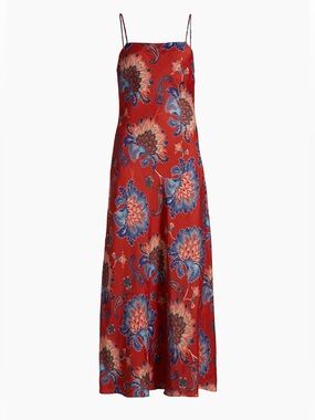 chinese dress ladies Black Soft Garden Lace Maxi Dress – FARM Rio main image 1